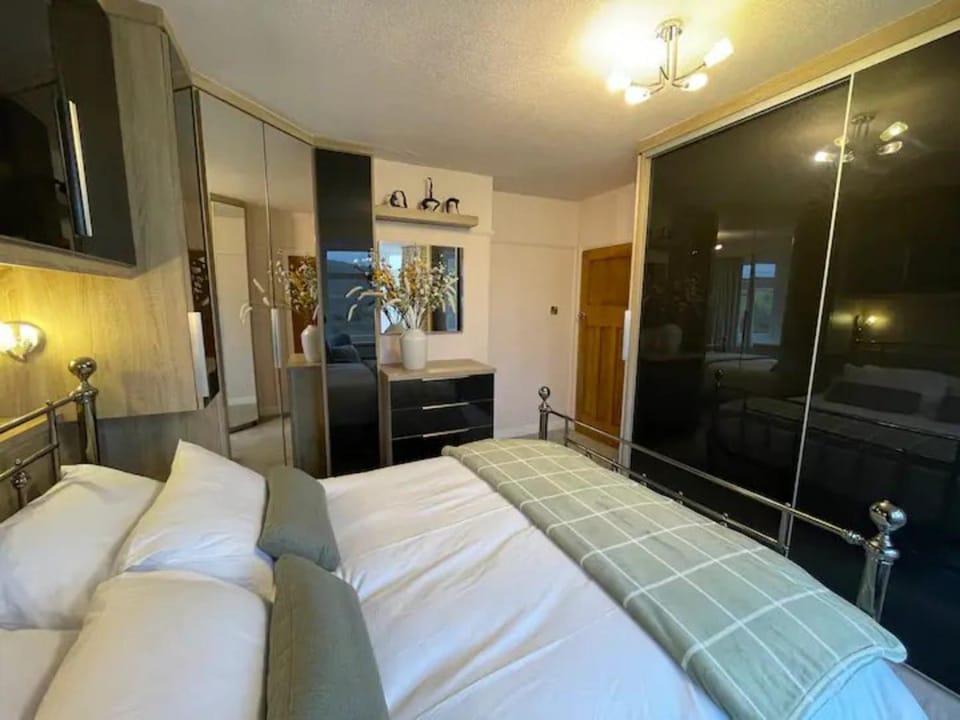 Bed, TV and multimedia, Kitchen or kitchenette, Other, Photo of the whole room, Bedroom, wardrobe