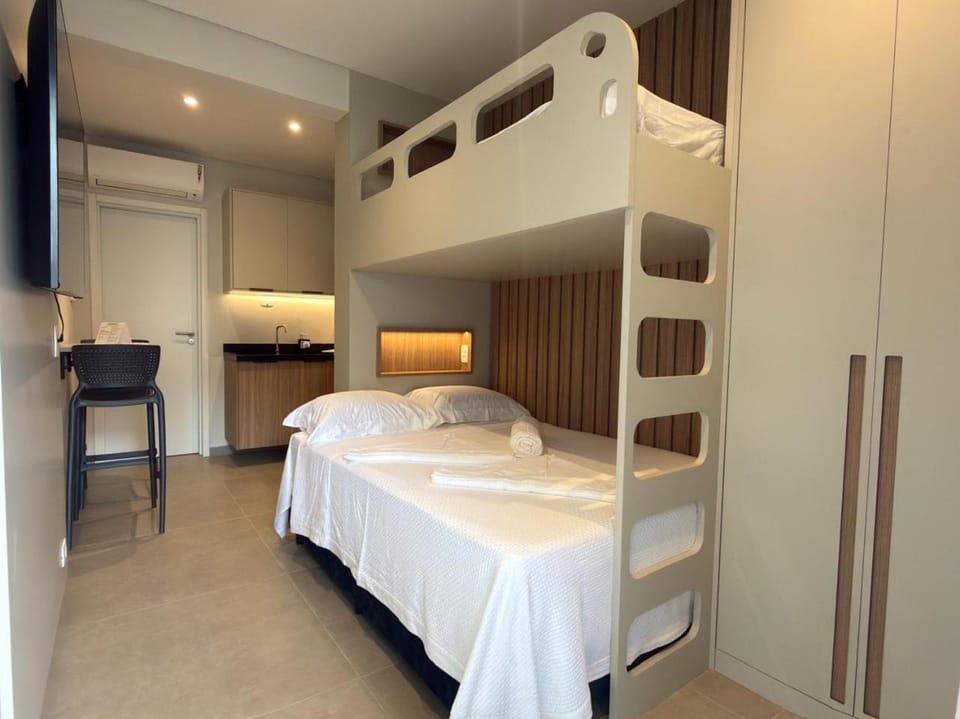 Bed, Photo of the whole room, bunk bed, wardrobe