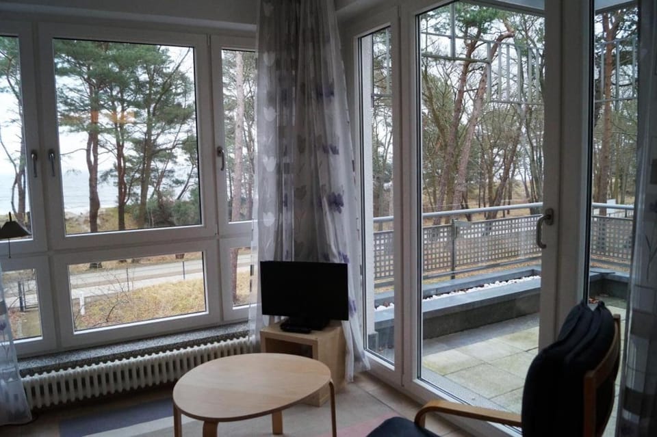 Moderne Fewo mit Ostseeblick, Sauna und Badewanne Apartment in Heringsdorf