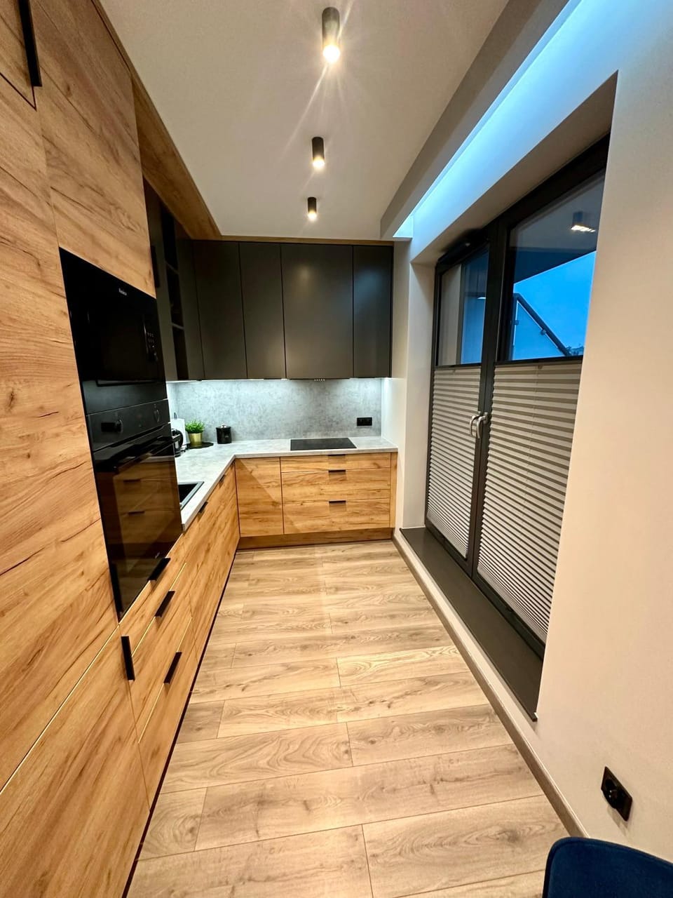 Kitchen or kitchenette, minibar