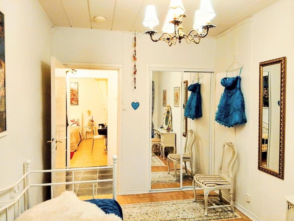 Romanttinen Retrokaksio Apartment in Finland