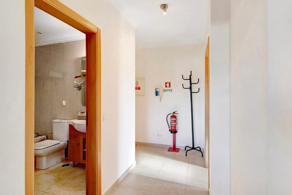 Bathroom, Living room
