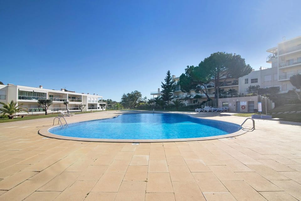 Property building, Living room, Swimming pool