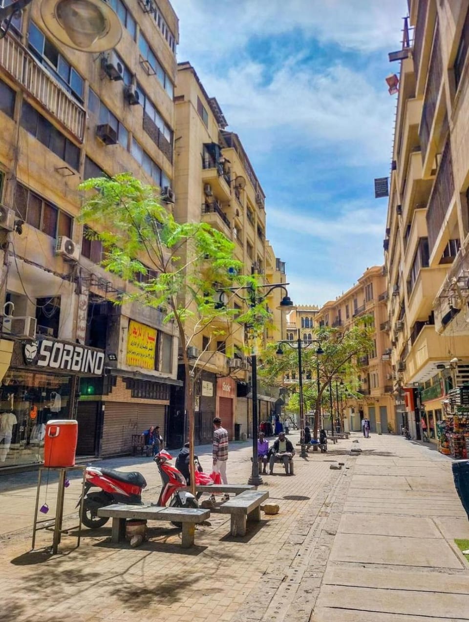 Quiet street view