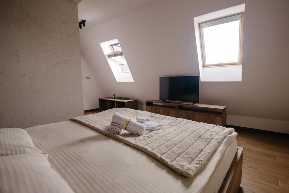 Bed, TV and multimedia