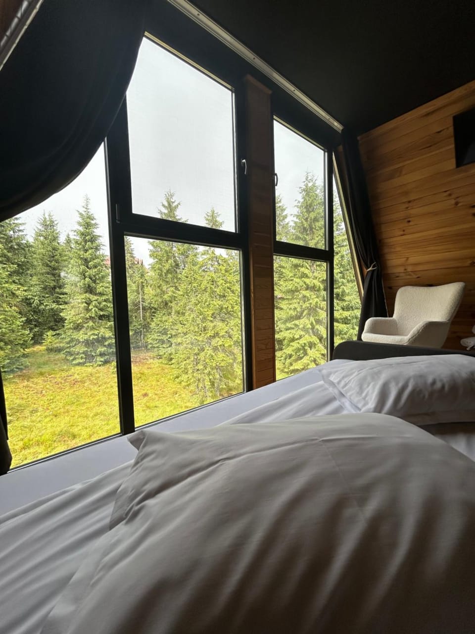 Black Chalet House in Cluj County