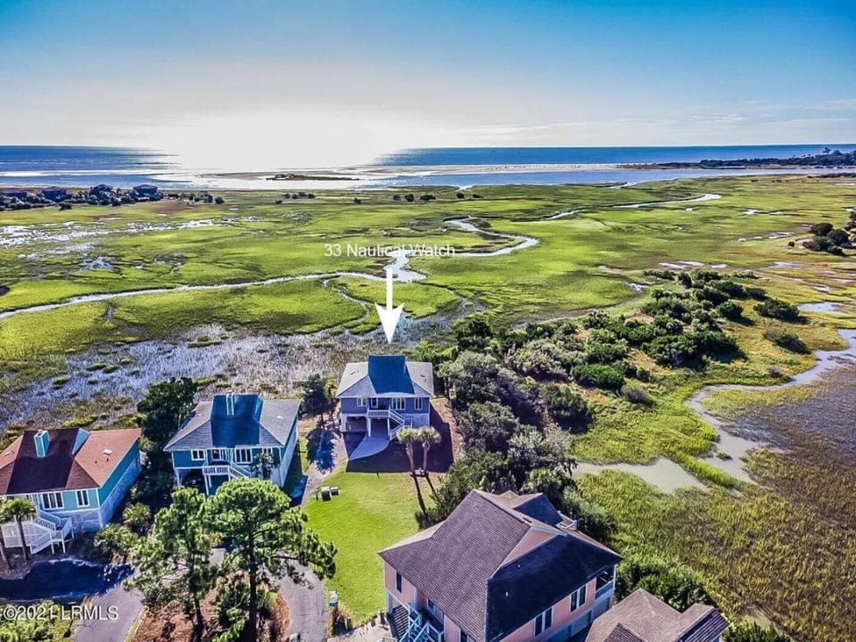 Marsh Views - Nautical Watch - Steps to the Pool House in South Carolina