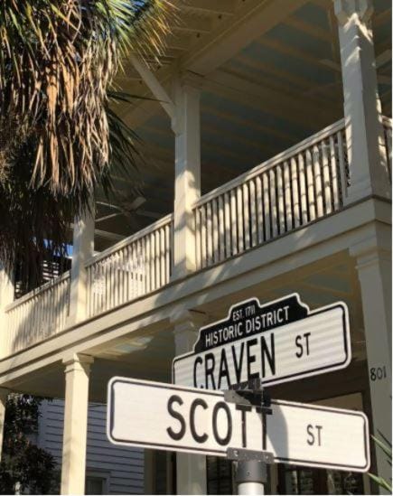 Stylish Downtown Cottage - Prime Historic Location House in Beaufort