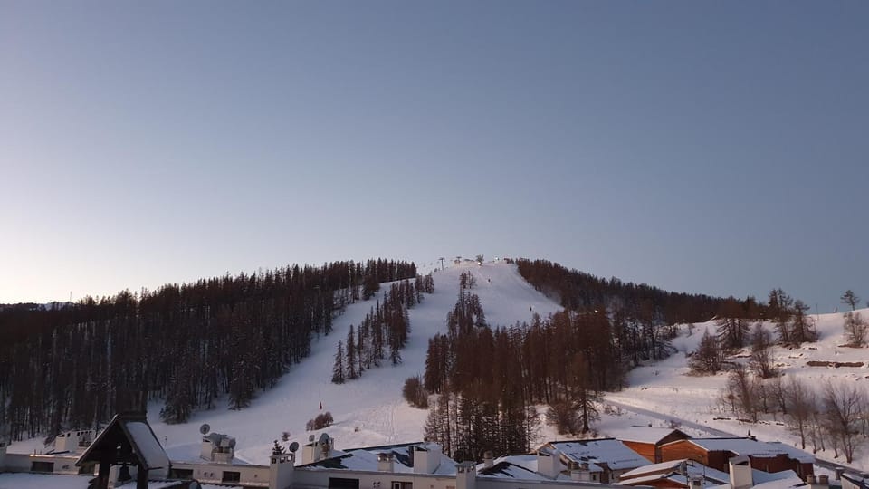 Winter, Mountain view