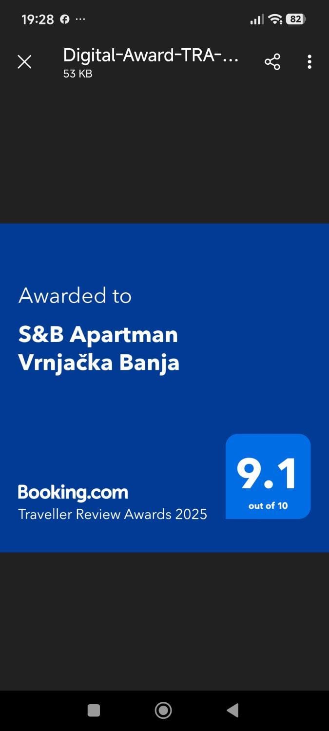 S&B Apartman Vrnjačka Banja Apartment in Serbia