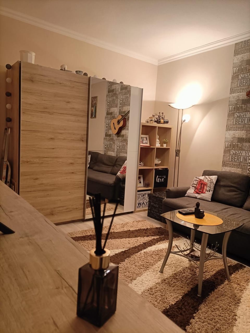 Living room, wardrobe