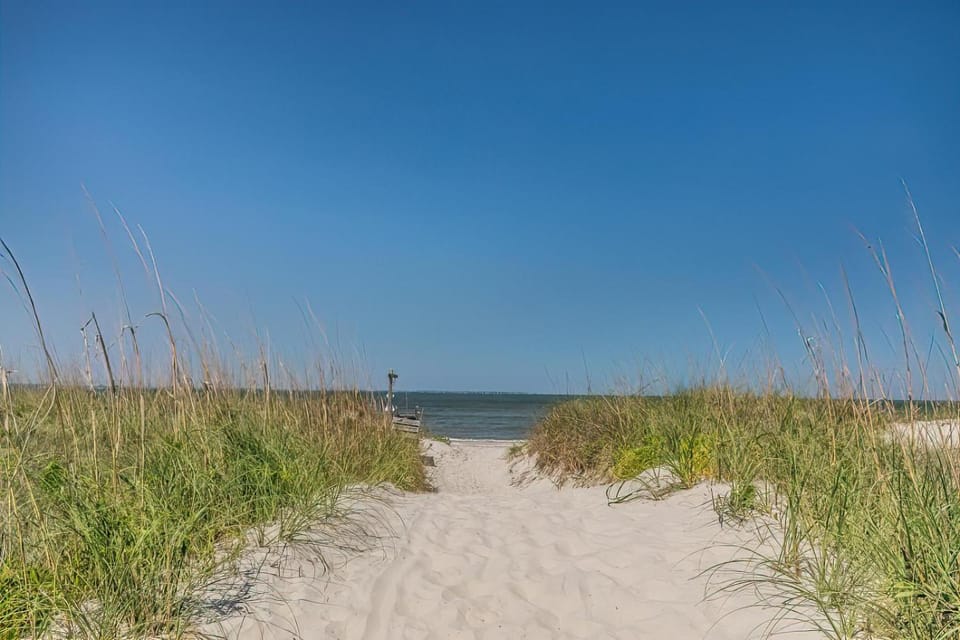NEW LISTING! Two Bedrooms in A Building with Marsh and Ocean Views House in South Carolina