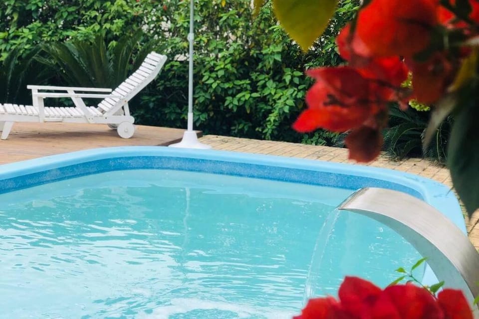 Natural landscape, Swimming pool, sunbed