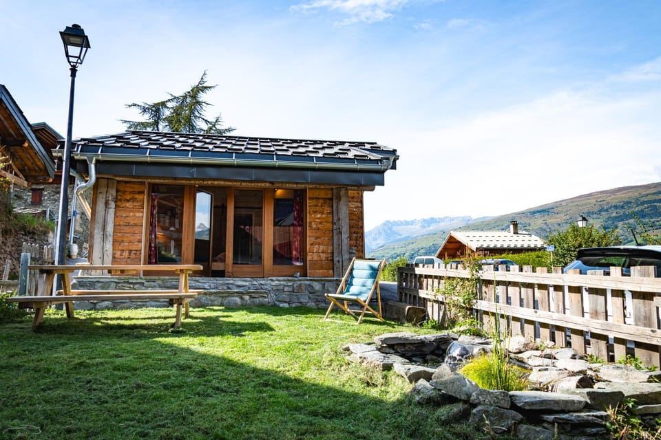 Chalet Balnéo Billard La Plagne Savoie Vue TOP Chalet in Landry