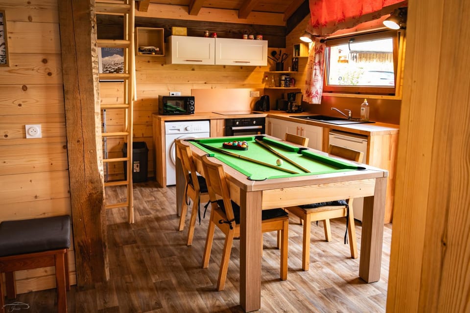 Chalet Balnéo Billard La Plagne Savoie Vue TOP Chalet in Landry