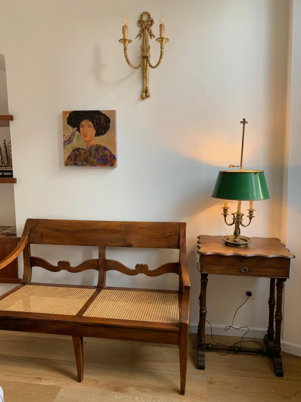 Seating area, Bedroom