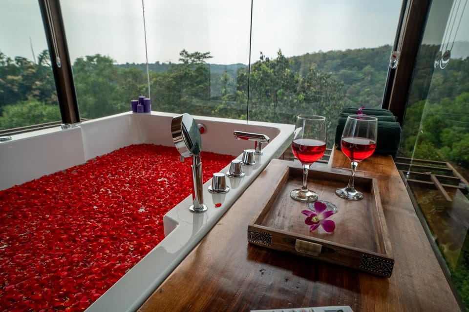 Hot Tub, View (from property/room), Bath
