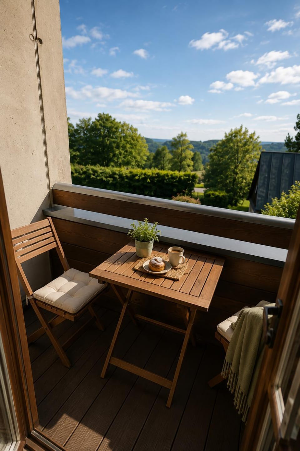 Natural landscape, View (from property/room), Balcony/Terrace, Seating area