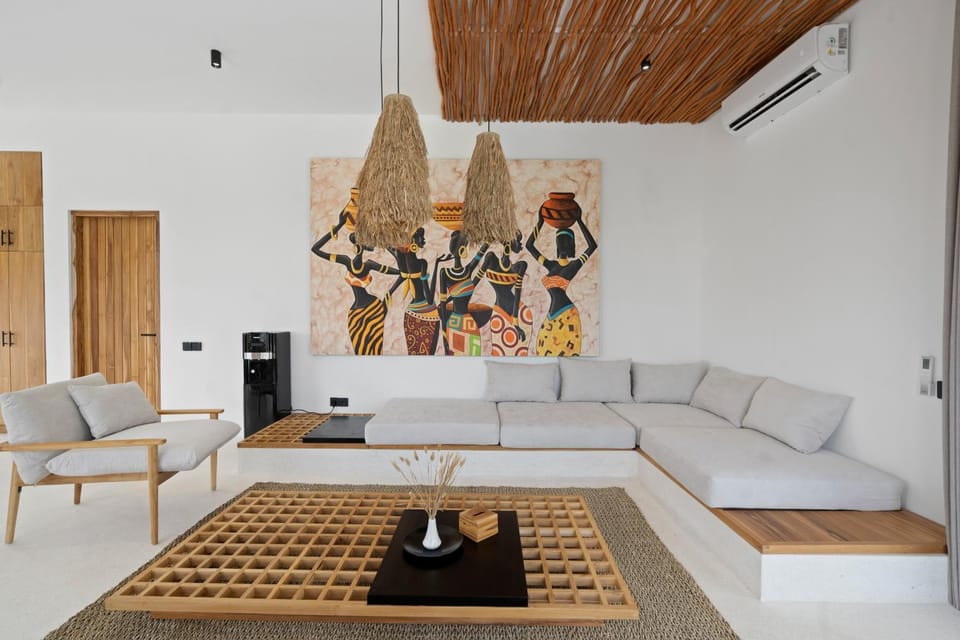 Living room, Seating area, air conditioner