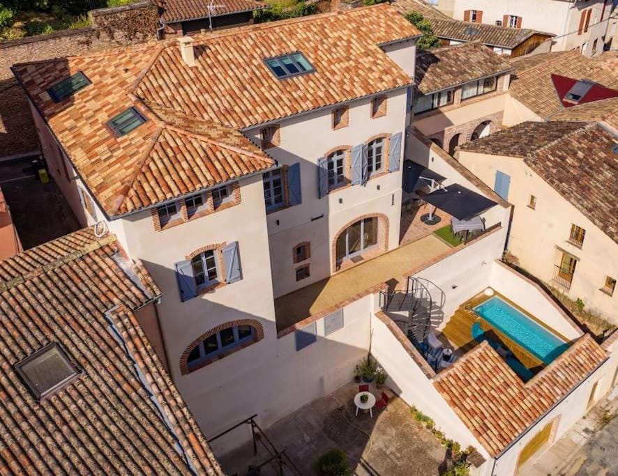 Property building, Bird's eye view, Balcony/Terrace, Pool view