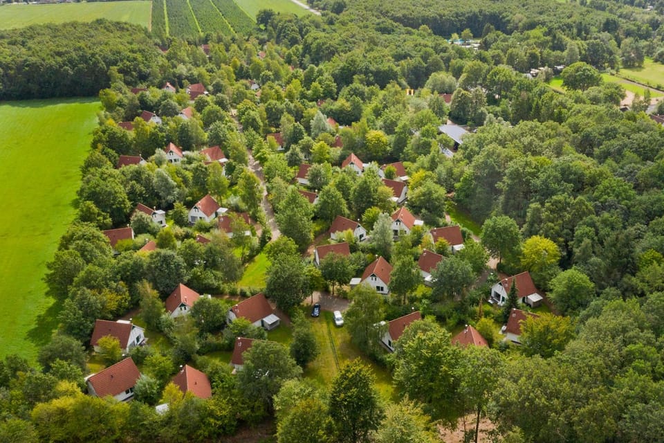 Property building, Natural landscape, Bird's eye view