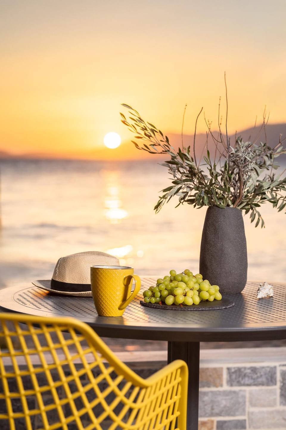 Sea view, Sunrise, Sunset