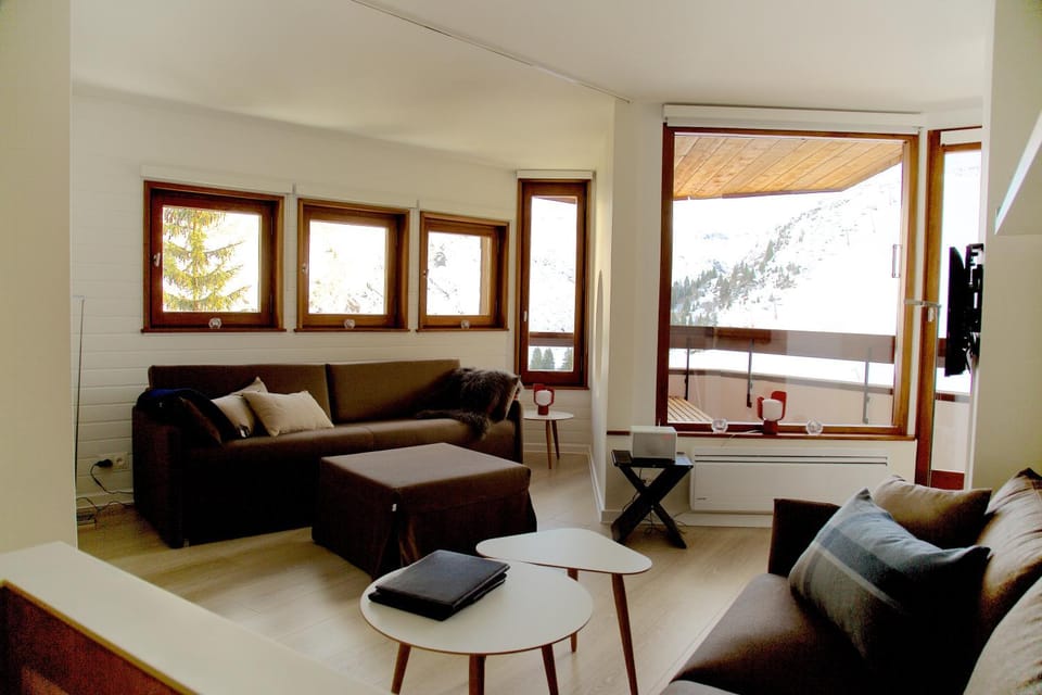 Winter, Living room, Living room