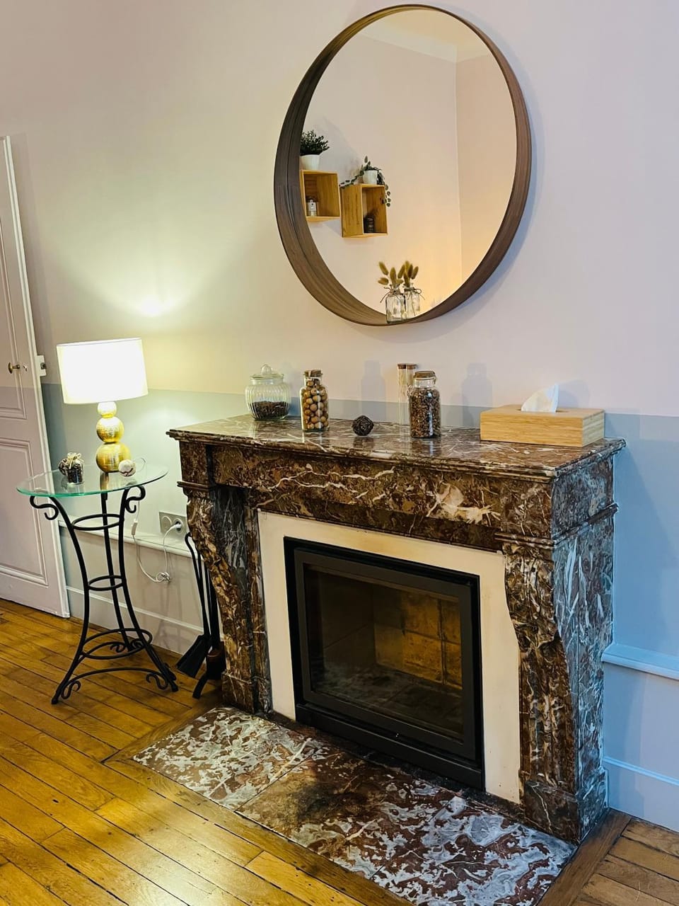 fireplace