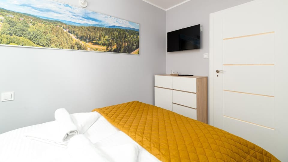 Bed, TV and multimedia, Bedroom