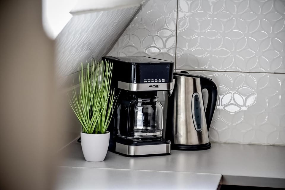 Decorative detail, microwave, oven, stove, kitchen