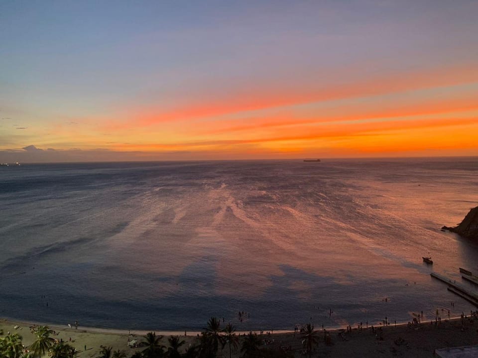 Beach, Sea view, Sunrise, Sunset