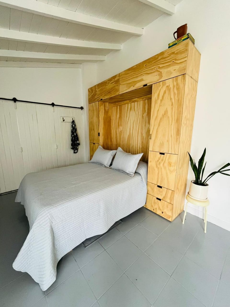 Bed, Photo of the whole room, Bedroom, wardrobe