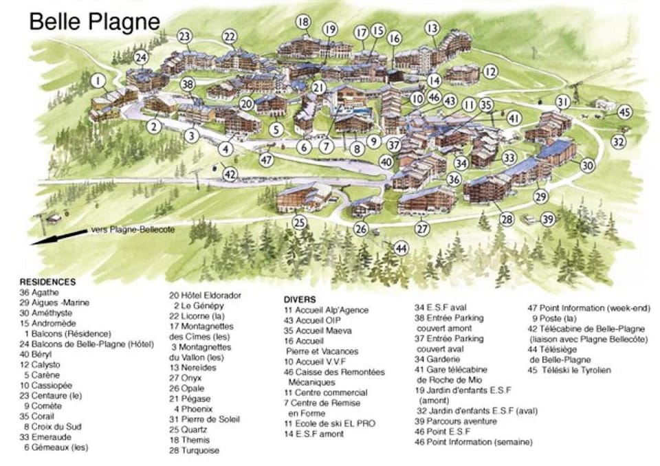 Résidence Callisto - Charmant appartement · Accès direct aux pistes · Vue pistes MAE-6401 Apartment in Mâcot-la-Plagne
