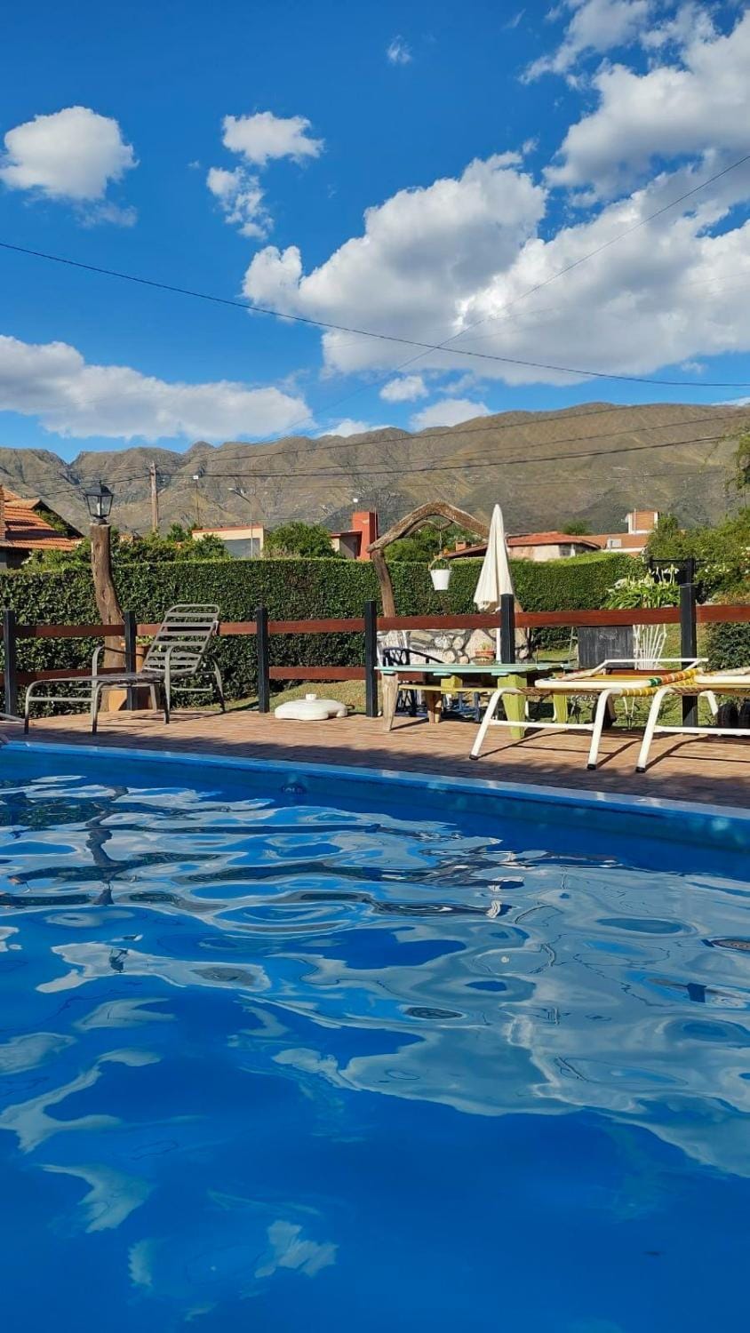 Natural landscape, Mountain view, Pool view, Swimming pool, sunbed