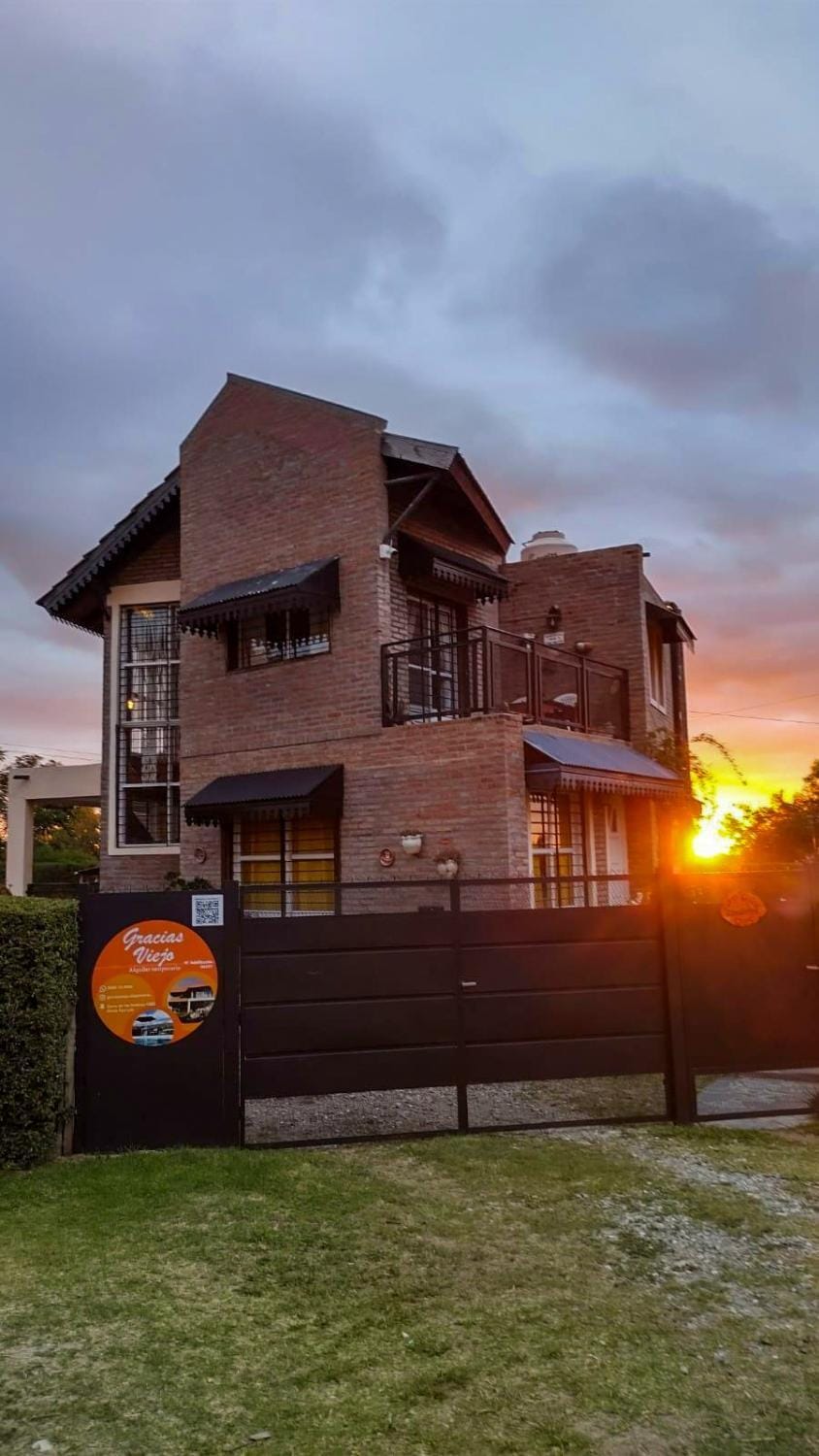 Property building, Sunset