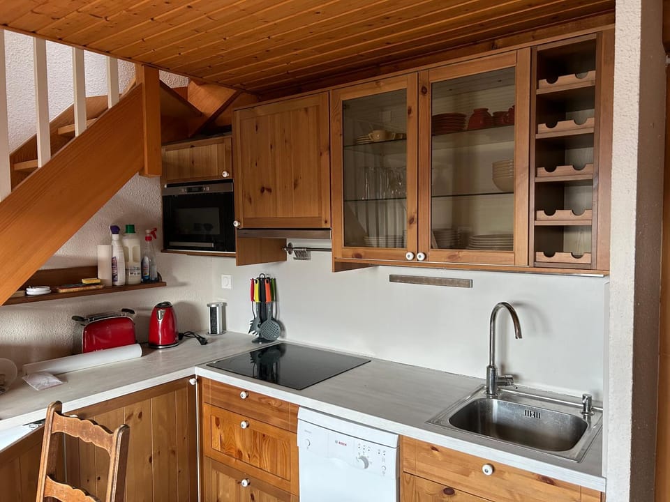 dishwasher, minibar, stove