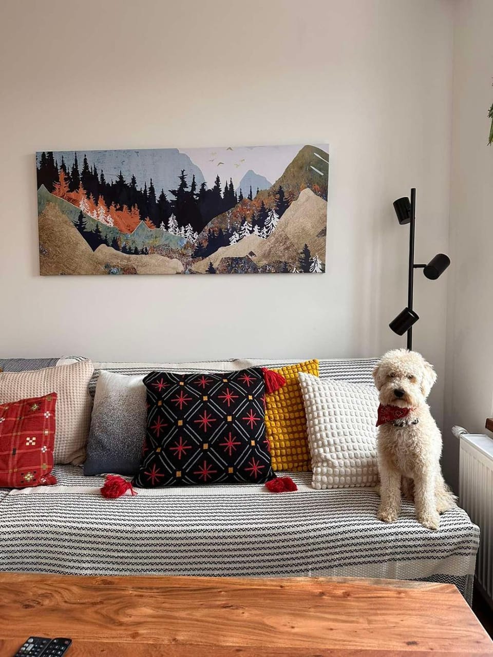 Living room, Pets