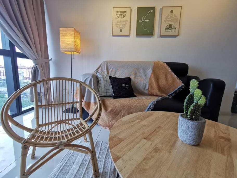 D 2 Rooms PJ Near SunwayPyramid 100MbpsWifi 中文房东 Apartment in Petaling Jaya