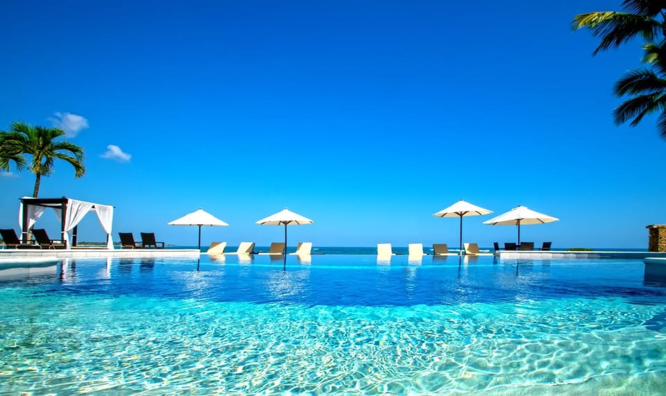 Natural landscape, Beach, Pool view, Sea view, Swimming pool