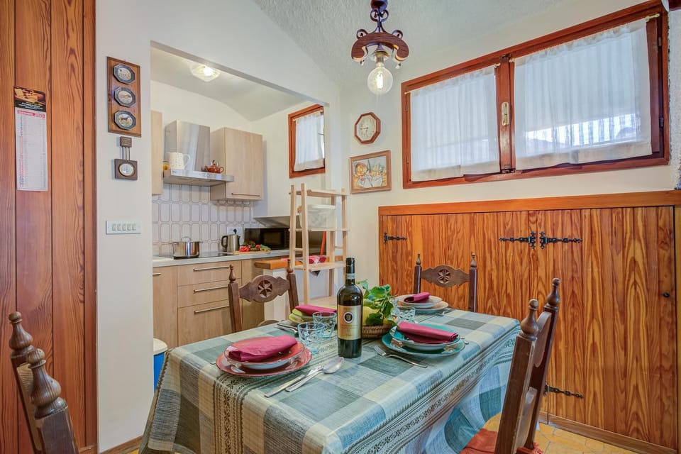 Kitchen or kitchenette, Dining area