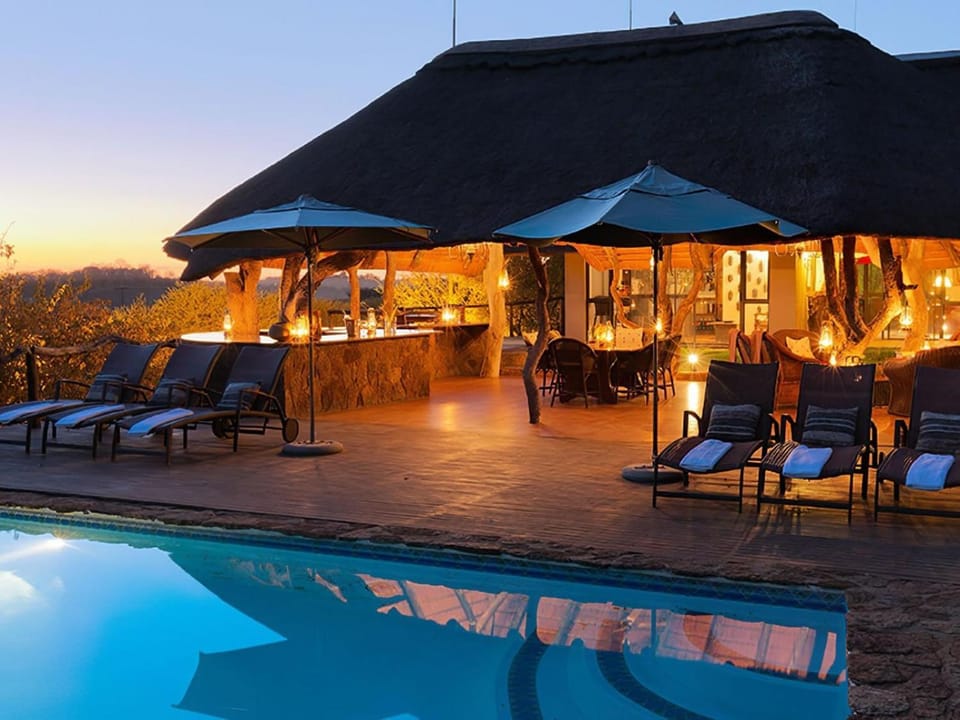 Property building, Pool view, Swimming pool