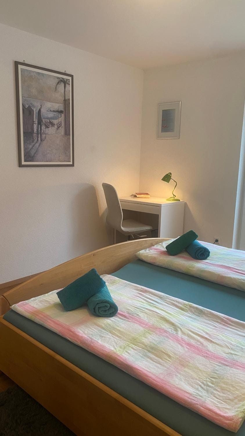 Deluxe helles Apartments mit Terrasse & WLAN zw Freiburg u Frankreich,private Zimmer für die Handwerker Vacation rental in Freiburg