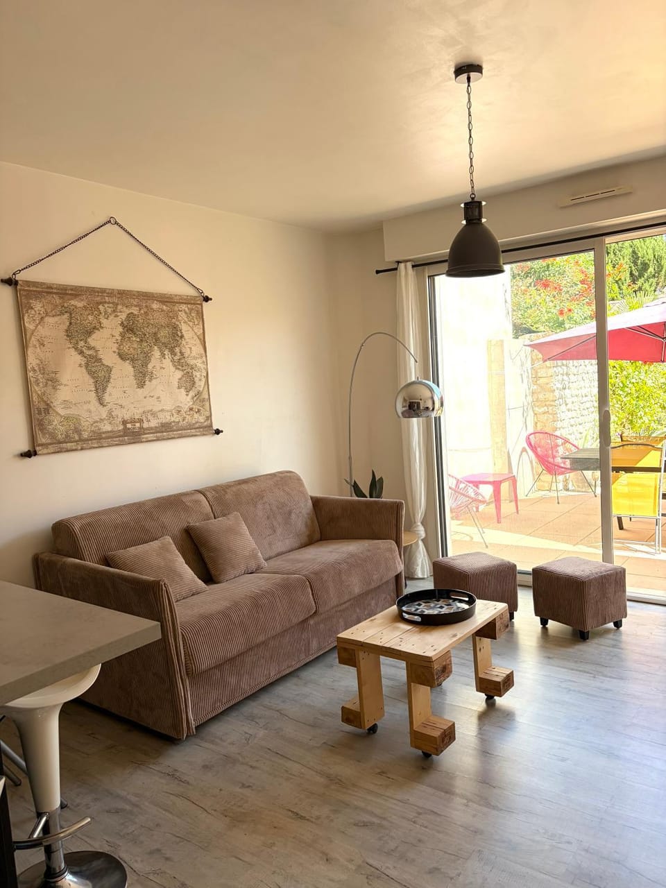 Appartement cosy avec jardin proche centre . Apartment in La Rochelle