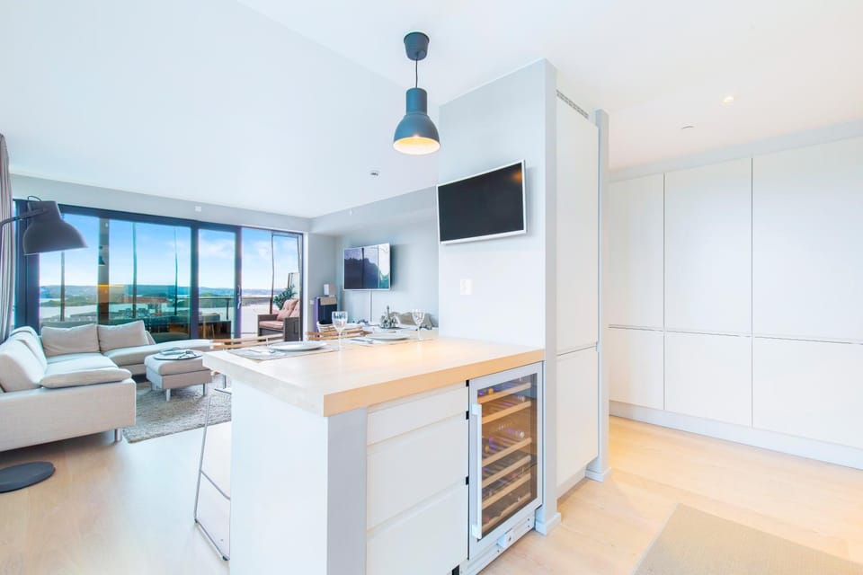 Central Penthouse on 19th Floor with Amazing View Apartment in Oslo