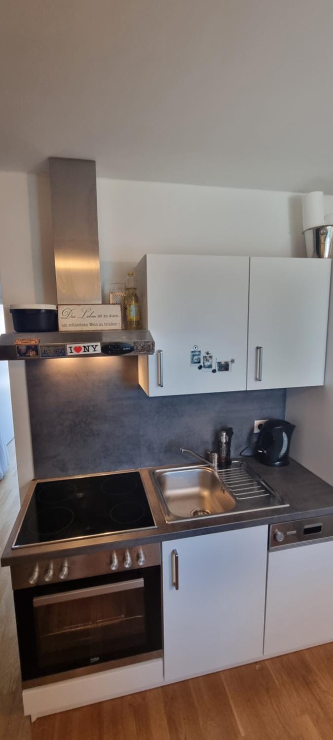 Kitchen or kitchenette, kitchen