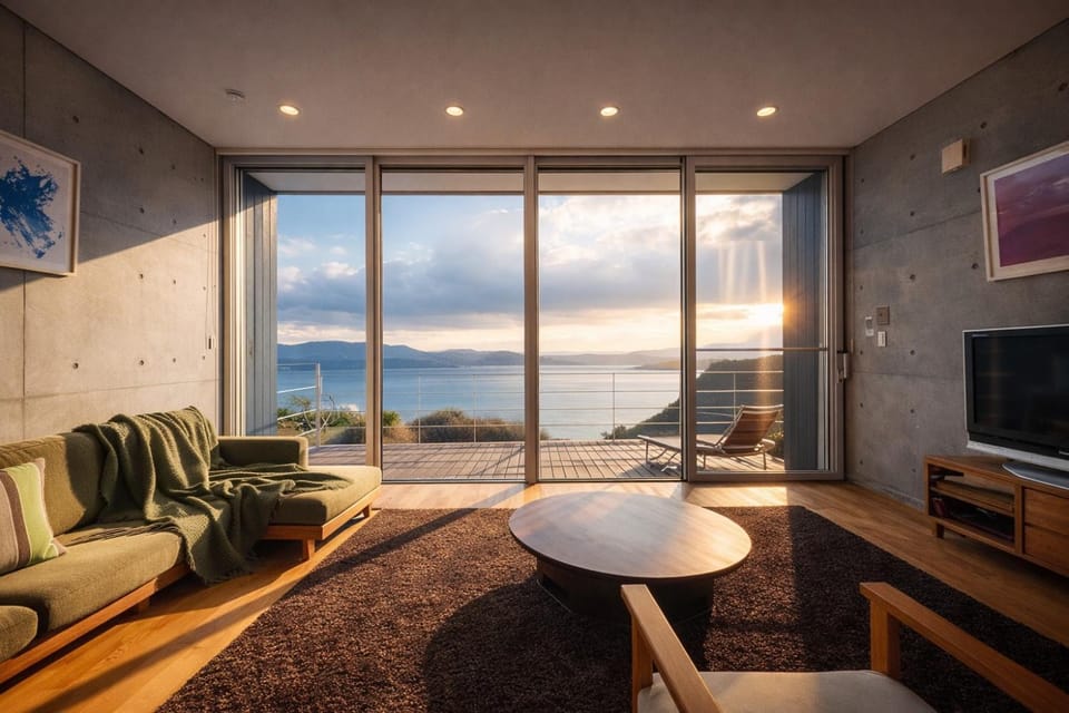 TV and multimedia, Living room, Sea view