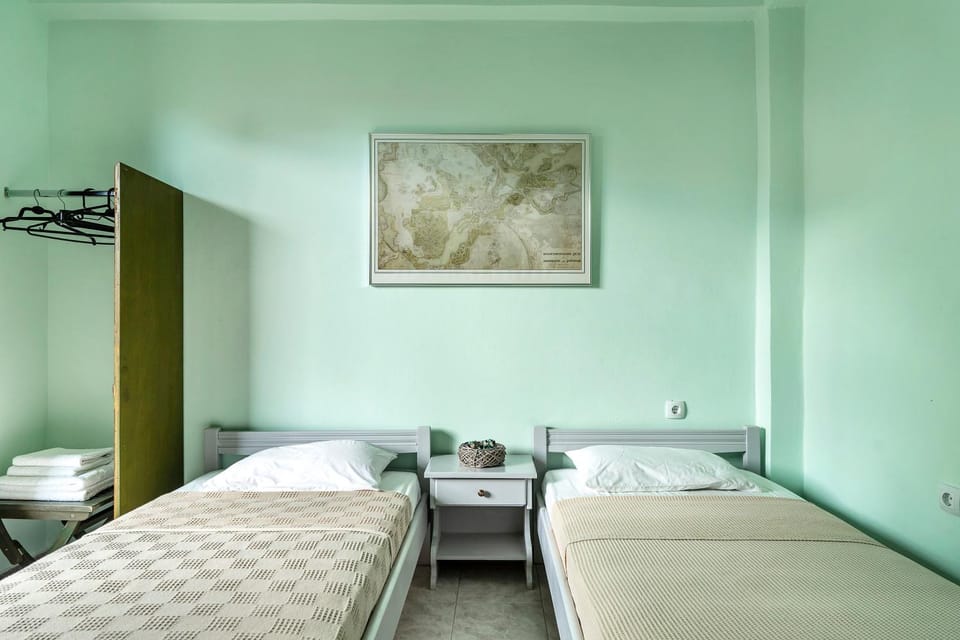 Property building, Living room, Bedroom