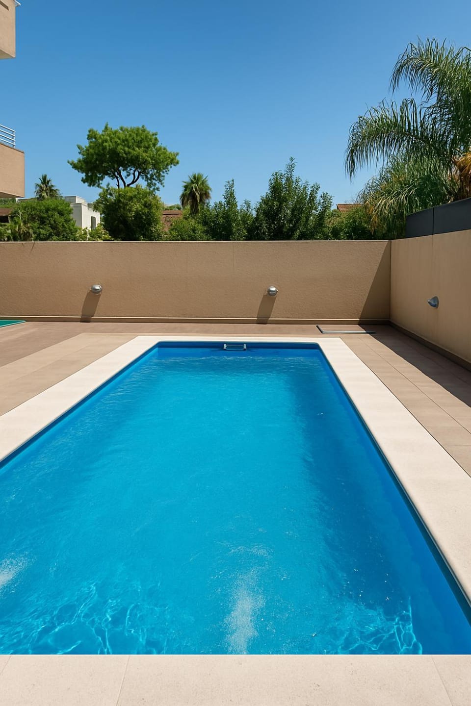 Property building, Swimming pool