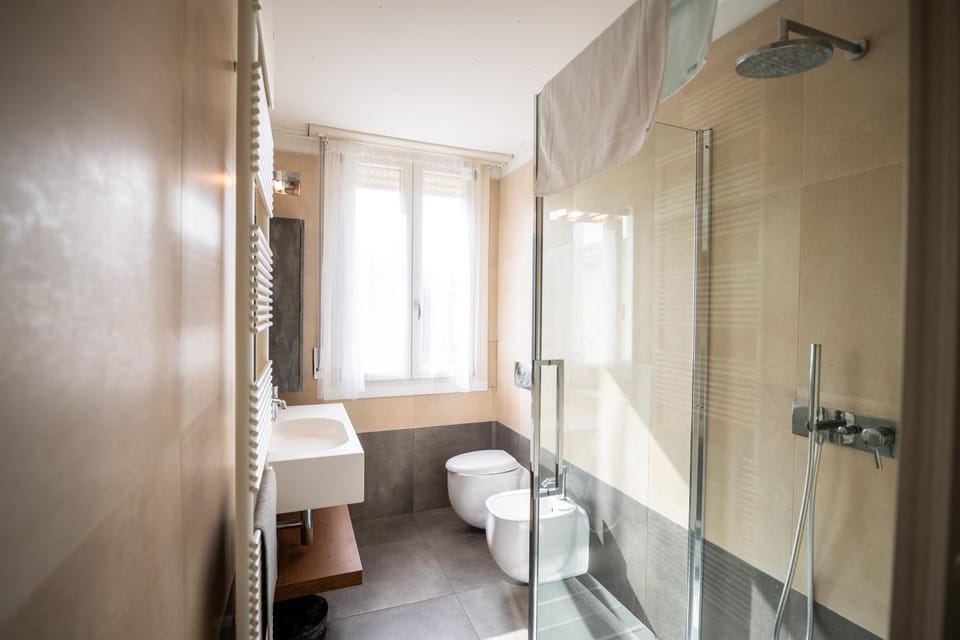 Shower, Toilet, Bathroom, towels