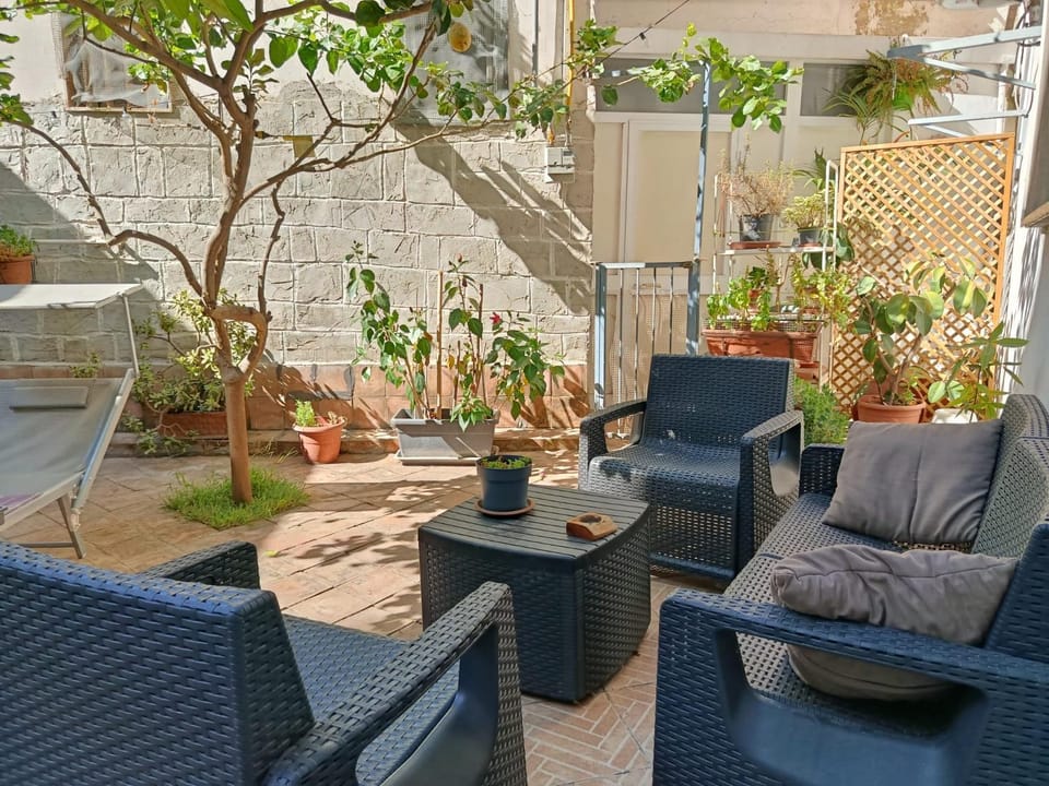 Property building, Garden, Garden view